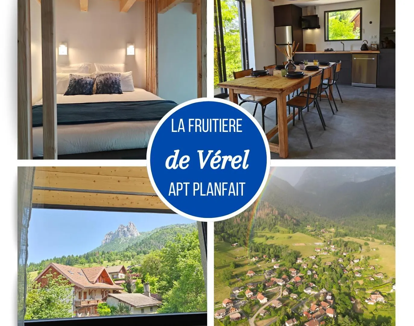La Fruitiere De Verel, Logements Modulables Neufs, Calmes, Entre Lac Et Montagne, Max 11 Personnes Talloires 0*,  France
