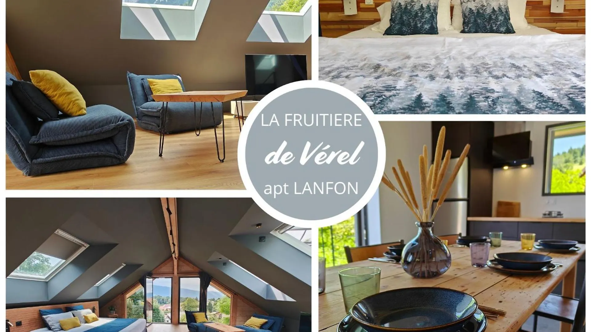 Apartment La Fruitiere De Verel, Logements Modulables Neufs, Calmes, Entre Lac Et Montagne, Max 11 Personnes Talloires